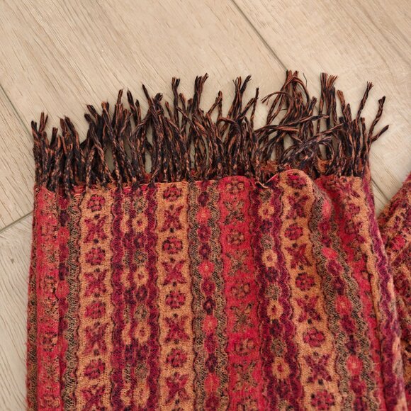 Jayli Nepal Wool Fringe Boho Pants L - Picture 6 of 10